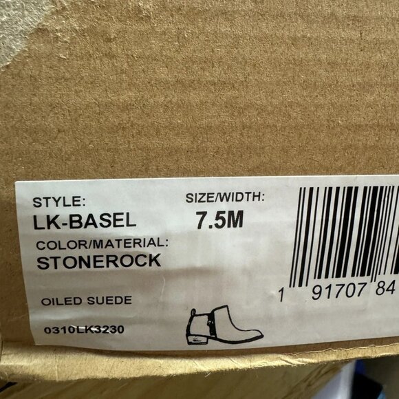 Lucky Brand Womens Basel Boot Stonerock Suede Size 7.5 M - Picture 6 of 6